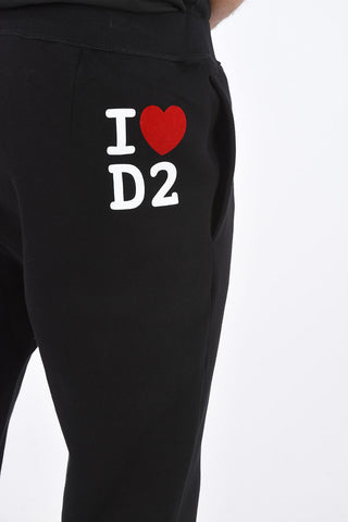 Joggers Sky Fit I LOVE DS2 con Elastico in Vita