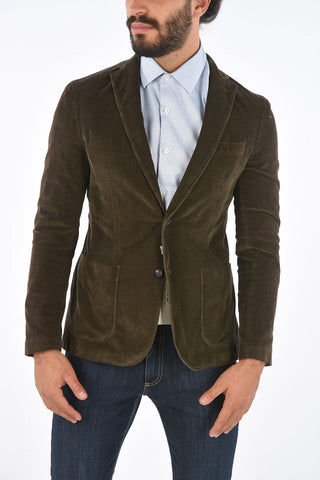 CC COLLECTION Blazer Sfoderato SVEZ in Velluto a Coste 