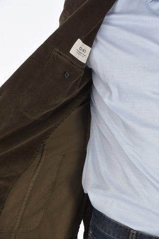 CC COLLECTION Blazer Sfoderato SVEZ in Velluto a Coste 