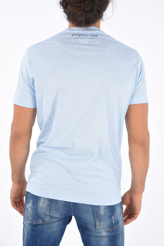 Cotton COOL FIT LOVE IS.. Crew-Neck T-Shirt