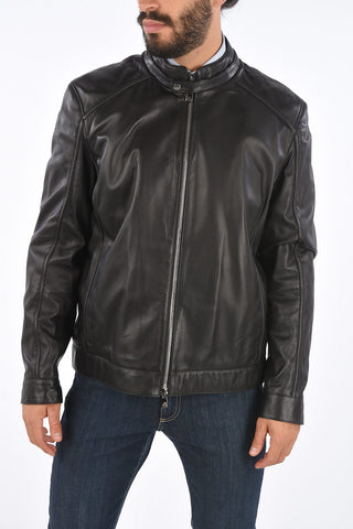 ID Soft Leather Inner Pocket IDENTITY Jacket