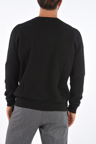 Embroidered FORM Crew-Neck Sweater
