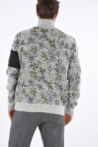 Melange Cotton WALLPAPER Turtle-Neck Sweater