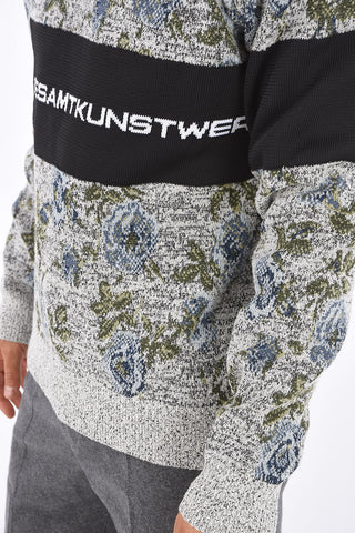 Melange Cotton WALLPAPER Turtle-Neck Sweater