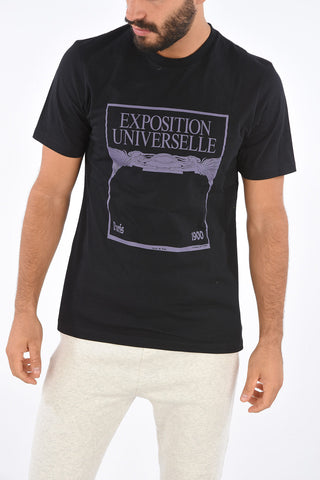 T-Shirt Girocollo PARIS in Cotone 