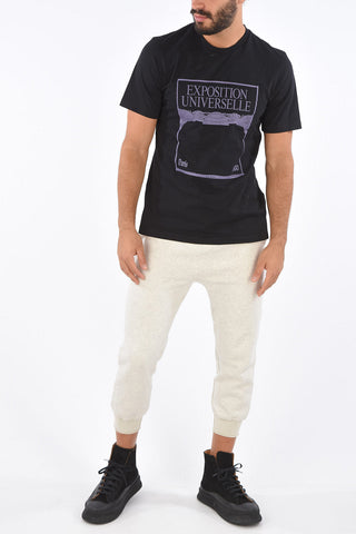 T-Shirt Girocollo PARIS in Cotone 