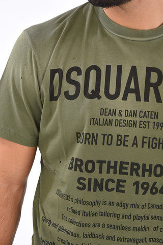 COOL FIT BORN TO BE FIGHTER Crew-Neck T-Shirt