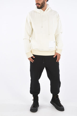 Quilted SELF-ENCLOSED Hoodie 