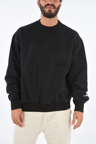 Crew-Neck THE GHOSTS Embroidered Sweatshirt