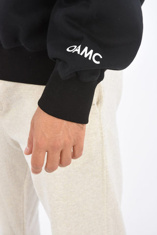 Crew-Neck THE GHOSTS Embroidered Sweatshirt