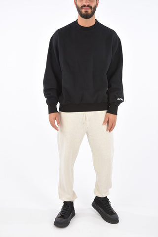 Crew-Neck THE GHOSTS Embroidered Sweatshirt