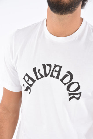 Cotton SALVADOR Crew-Neck T-Shirt