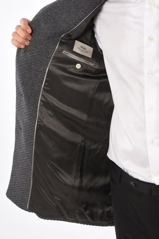 CC COLLECTION 3-button  chesterfield coat