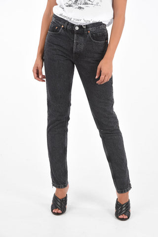 Side Zip STRIPPER High Waist Jeans