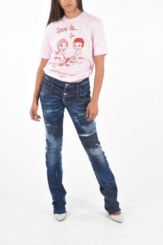 Unstructured TWIN PACK STRAIGHT LEG SHARPEI Jeans