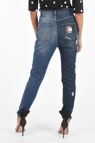 Distressed GRACE High Waist Jeans