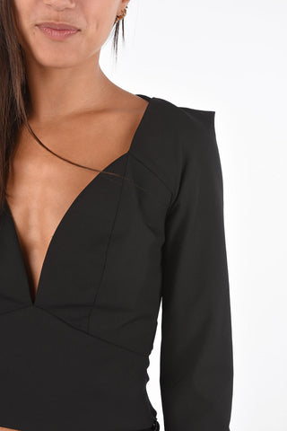 sweetheart neckline top
