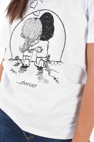 Printed LOVE IS..FOREVER Renny Fit T-Shirt