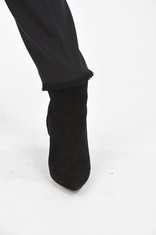 Frayed Hem SLIM FIT Pants