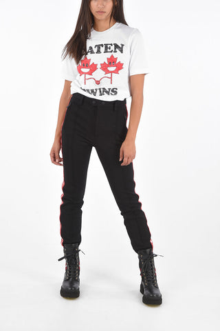Logo Side Band Stirrup Pants