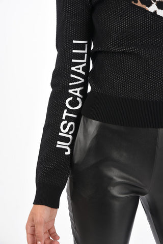 Maglia Girocollo con Stampa Ghepardo