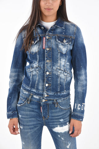 Distressed Denim Jacket