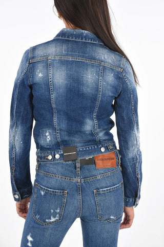 Distressed Denim Jacket