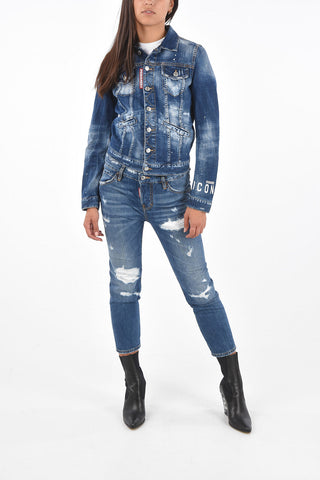 Distressed Denim Jacket