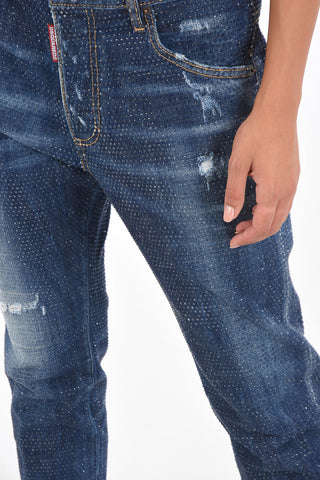 Jeans SKINNY DAN con Applicazioni Gioiello