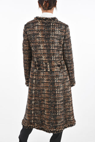 Crochet 4 Pocket Neckless Coat
