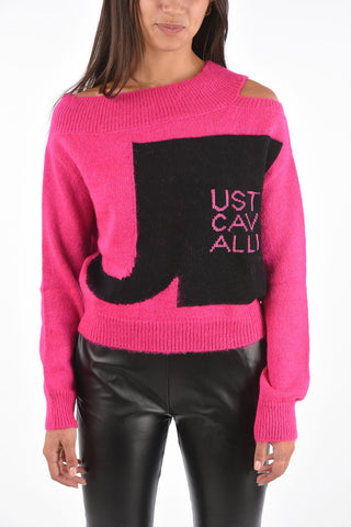 laser cut detail Sweater
