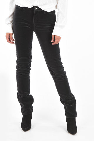 EMPORIO ARMANI Velvet Low Rise 5 Pocket Pants
