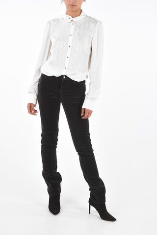 EMPORIO ARMANI Velvet Low Rise 5 Pocket Pants