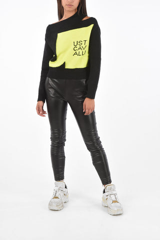 Maglia con dettaglio laser cut