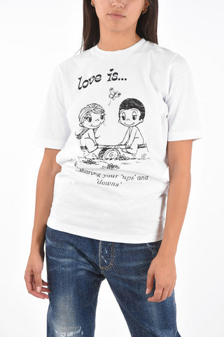 Printed LOVE IS.. Renny Fit T-Shirt