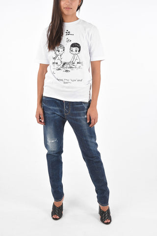 Printed LOVE IS.. Renny Fit T-Shirt