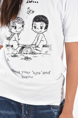 Printed LOVE IS.. Renny Fit T-Shirt