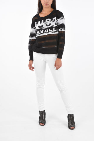 Maglia Sheer Girocollo 