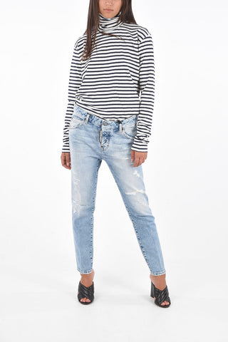 Distressed Cool Girl Fit Jeans