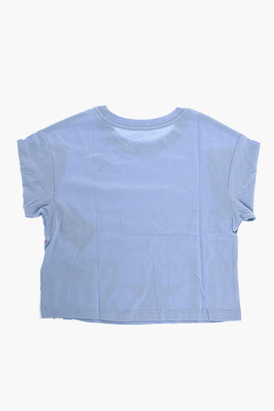 ALL STAR Cropped Printed T-shirt
