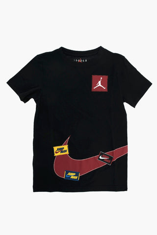 AIR JORDAN T-shirt with Patches