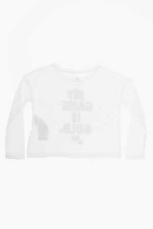 Bedrucktes Langarm-T-Shirt