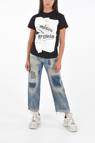 MM1 Crew Neck PAPER Printed T-Shirt