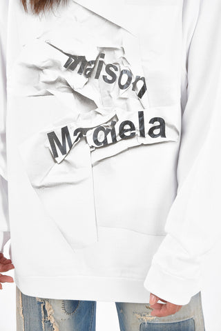 MM1 Felpa Oversize con Stampa