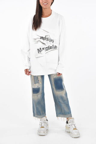 MM1 Felpa Oversize con Stampa
