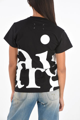 MM1 T-Shirt Girocollo Stampata