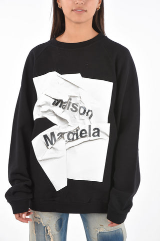 MM1 Felpa Oversize con Stampa