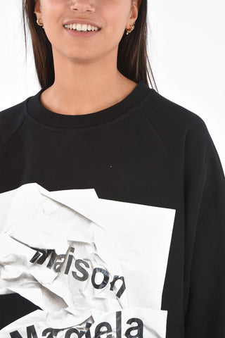 MM1 Felpa Oversize con Stampa