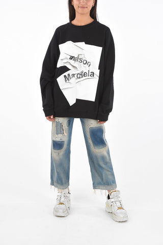 MM1 Felpa Oversize con Stampa