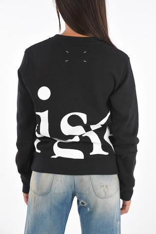 MM1 Printed Oversized Sweatshirt